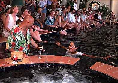 Photo of Joan Baez at the Bread & Roses Celebration ~  May 17,1997