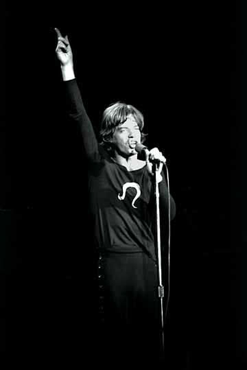 [Photo Mick Jagger Performing in San Francisco]