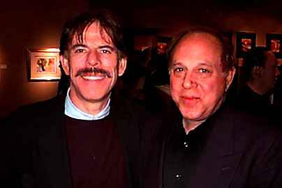 Photo of Peter Max and Robert Altman