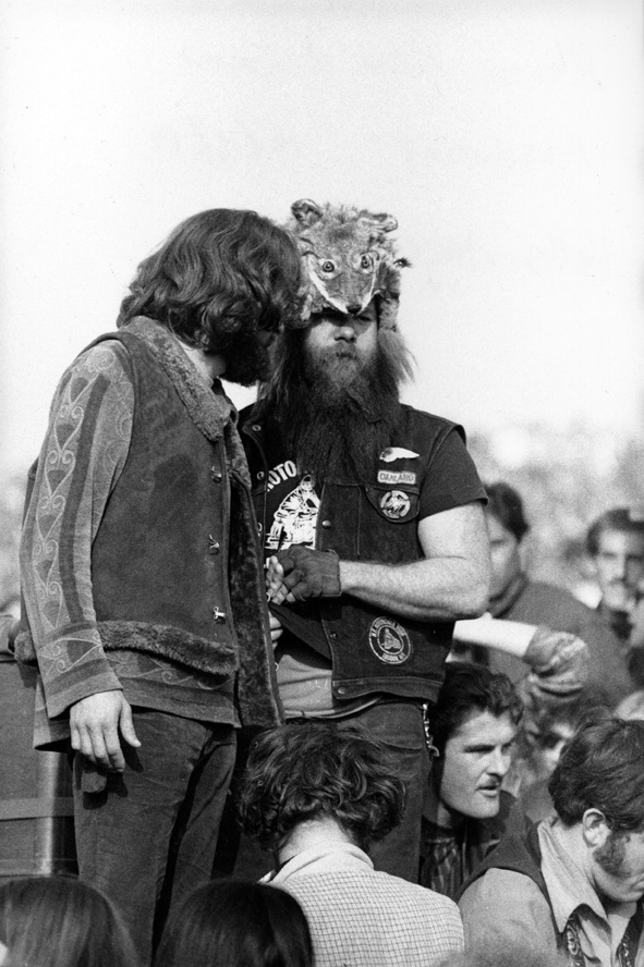 photo: The Hells Angels At Altamont