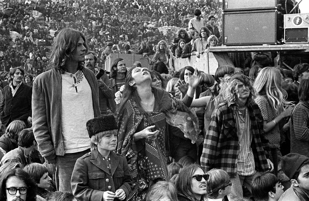 photo: Music Fans At Altamont