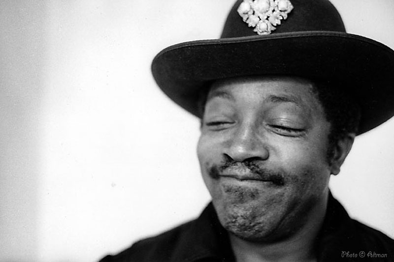 Bo Diddley smiling