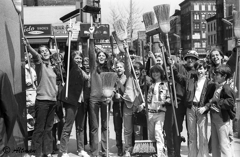 photo- The First Earth Day ~ 1970, NYC