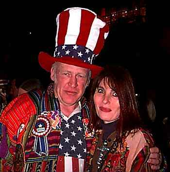 Photo of  Ken Kesey & friend