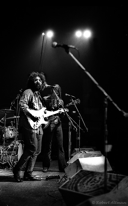 Photo- Jerry Garcia at Winterland