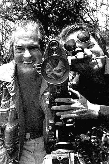 Photo- Timothy Leary ~ 1969 At his home in California filming "San Francisco Good Times"