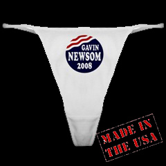 Newsom for President Thong