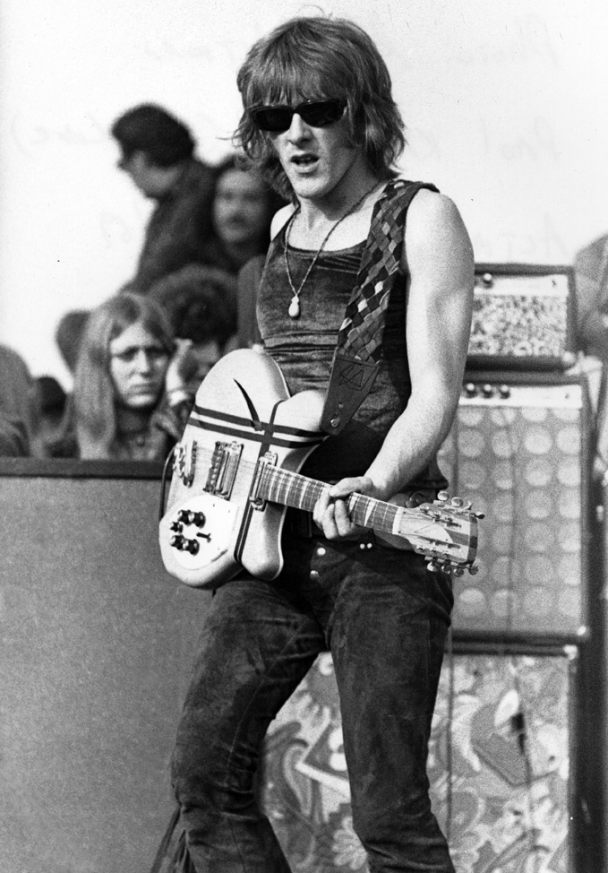 photo:  Paul Kantner of the Jefferson Airplane at The Altamont