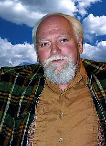 Portrait of writer Robert Anton Wilson